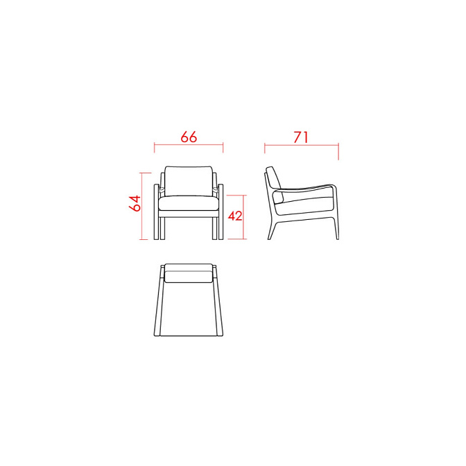 Кресло JNL Cesar - фото-4 | interior market