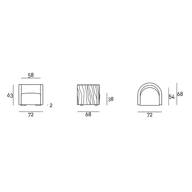 Кресло Living Divani Confident 