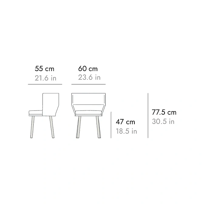 Обеденный стул PUNT Sena - фото-5 | interior market