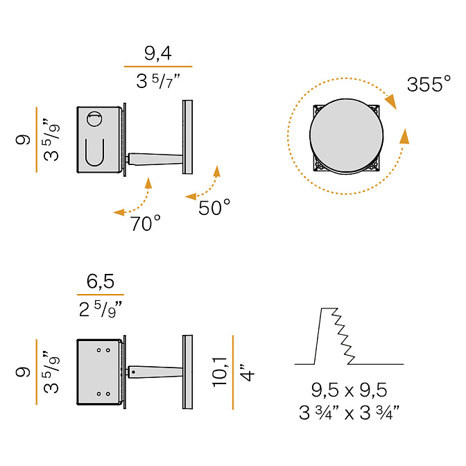 Бра Panzeri Bella - фото-4 | interior market