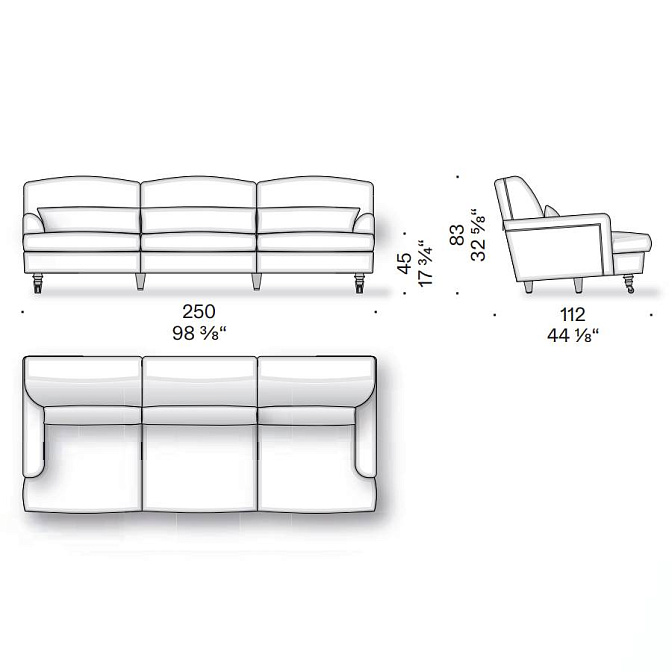 Диван De Padova RAFFLES - фото-6 | interior market