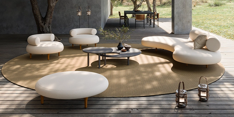 Журнальный столик для улицы De Padova Honorè - фото-4 | interior market