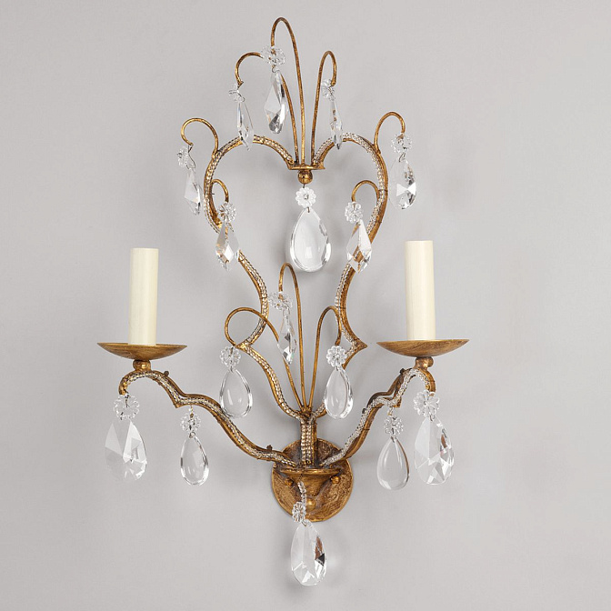 Бра Vaughan designs Nimes Beaded Wall Light - фото-2 | interior market