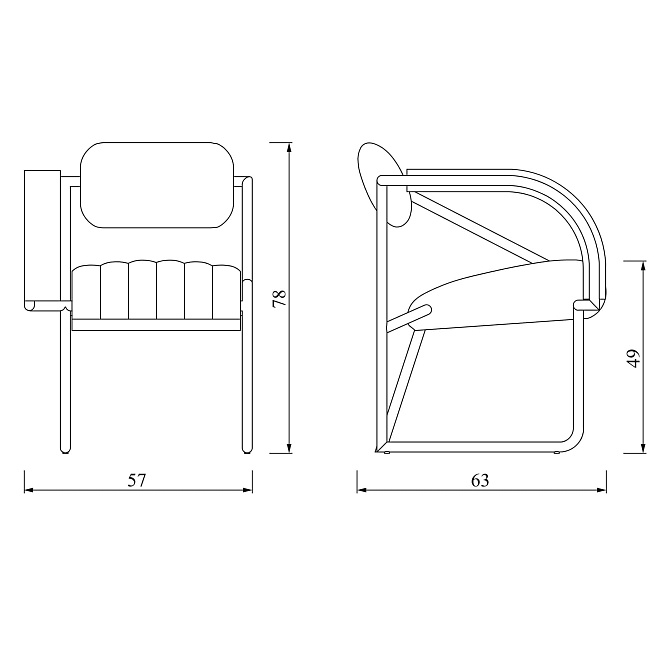 Кресло Classicon Non Conformist - фото-2 | interior market