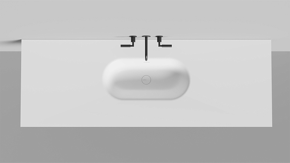 Раковина подвесная SALINI ONDA FLOW OVAL 72 - фото-3 | interior market