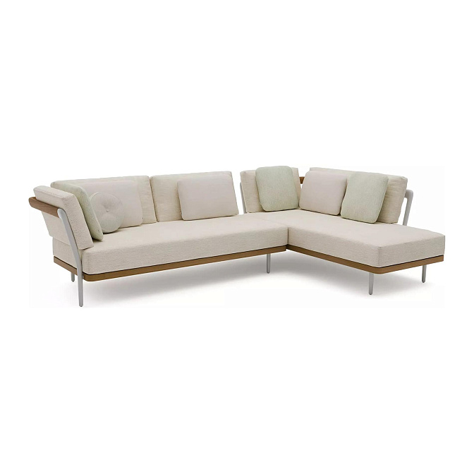 Угловой диван для улицы Manutti Flows - фото-1 | interior market