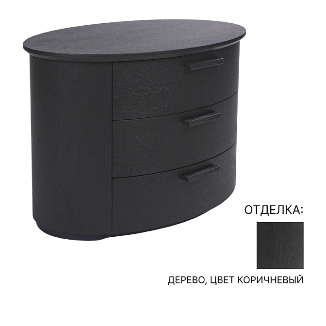 Прикроватная тумба La Falegnami ELLISSE - фото-1 | interior market