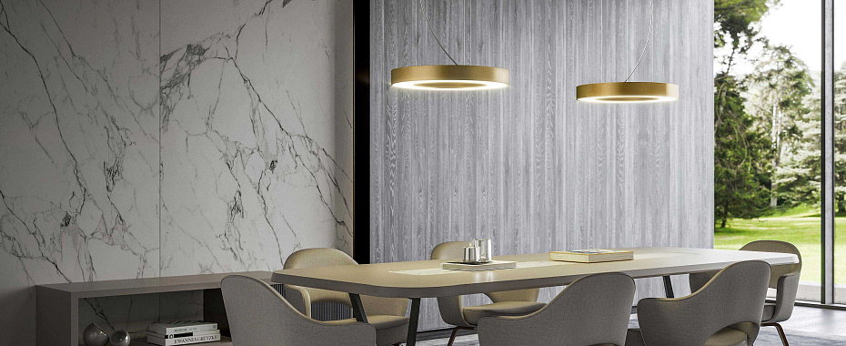 Потолочный светильник  Panzeri Silver Ring - фото-6 | interior market