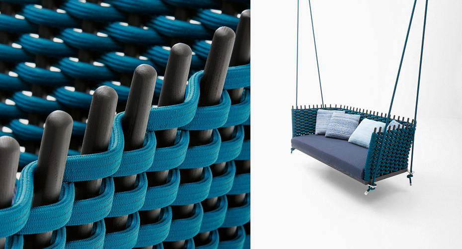 Подвесной диван Wabi Paola lenti - фото-2 | interior market