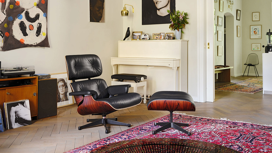 Кресло Vitra Lounge Chair New Dimensions - фото-4 | interior market