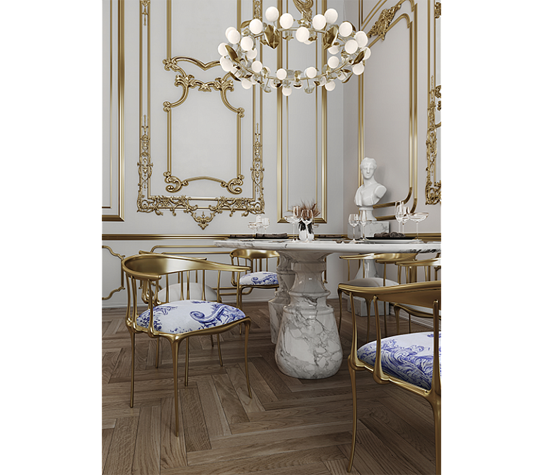 Обеденный стул Boca do Lobo Nº 11 Heritage Chair - фото-8 | interior market