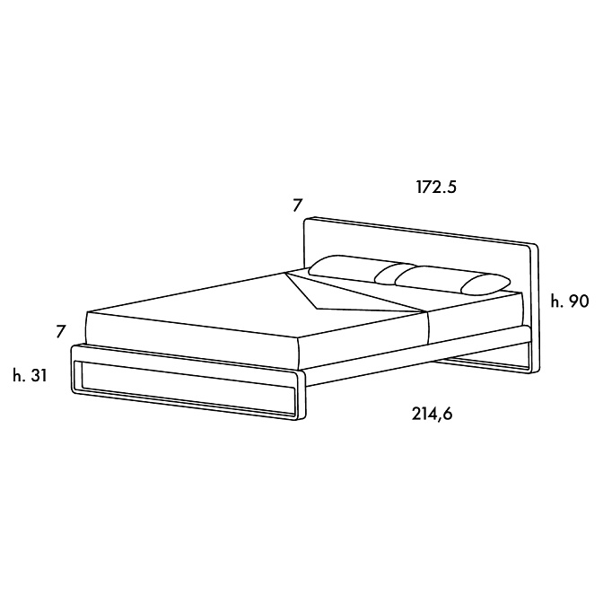 Кровать Olivieri Martin - фото-6 | interior market