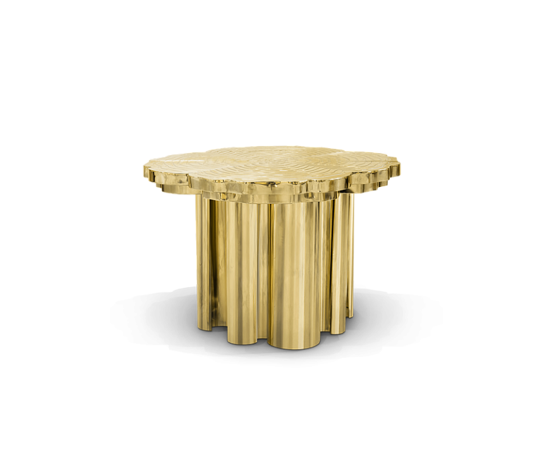Журнальный столик Boca do Lobo Fortuna Gold Center Table - фото-9 | interior market