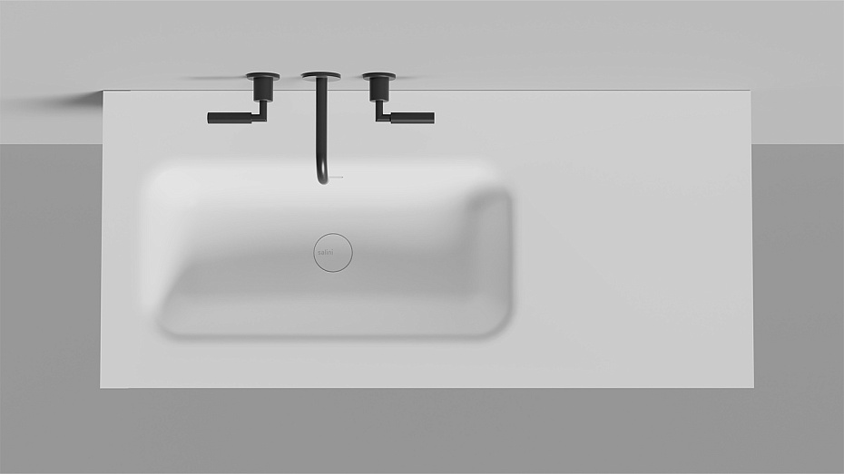 Раковина подвесная SALINI ONDA FLOW ROUND 72 - фото-2 | interior market