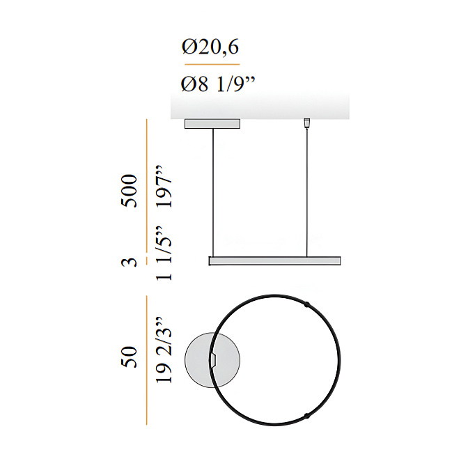 Потолочный светильник  Panzeri ZERO ROUND SMART - фото-5 | interior market
