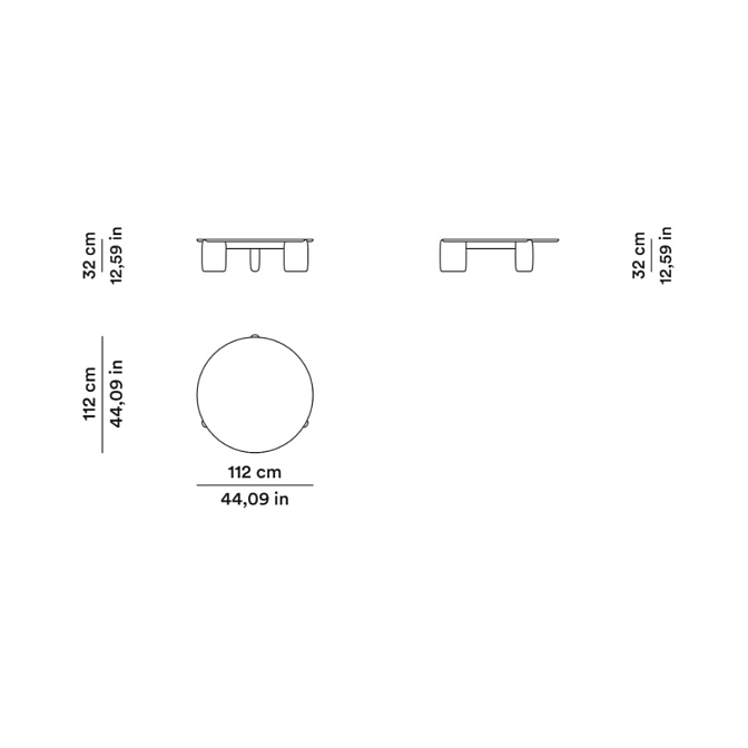Кофейный столик Tacchini Kanji - фото-3 | interior market Кофейный столик Tacchini Kanji - фото-3 | interior market
