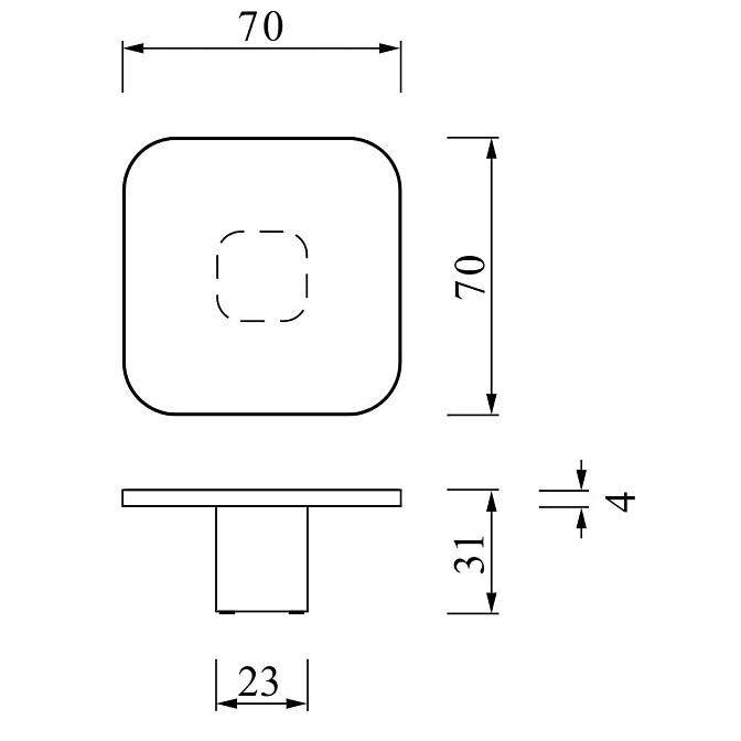 Журнальный столик Classicon Bow No. 3 - фото-2 | interior market