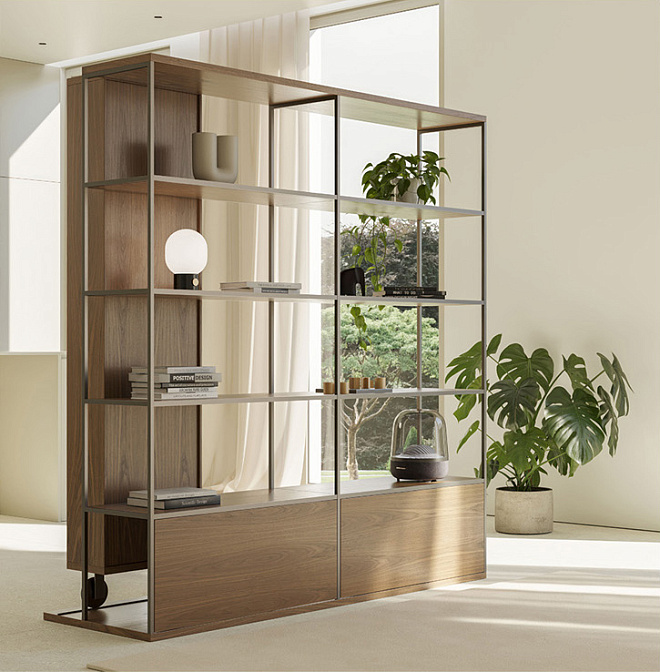 Стеллаж  PUNT Literatura Open - фото-2 | interior market