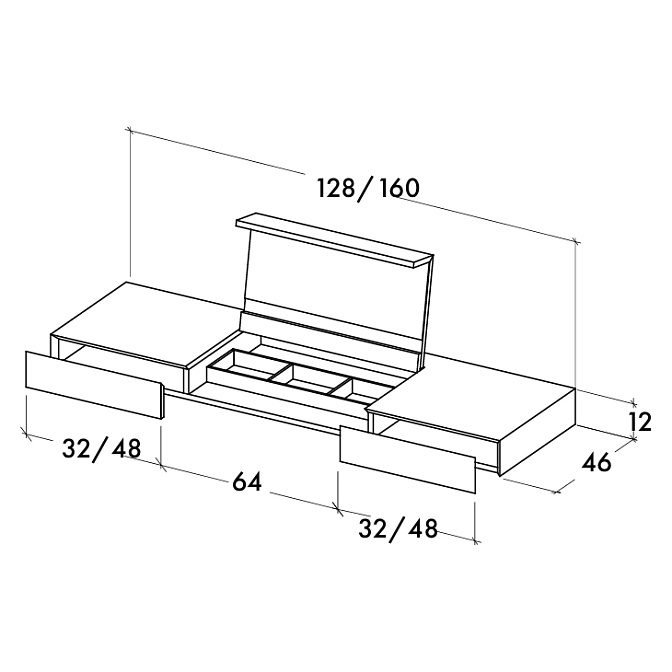 Туалетный столик Olivieri VANITY - фото-4 | interior market
