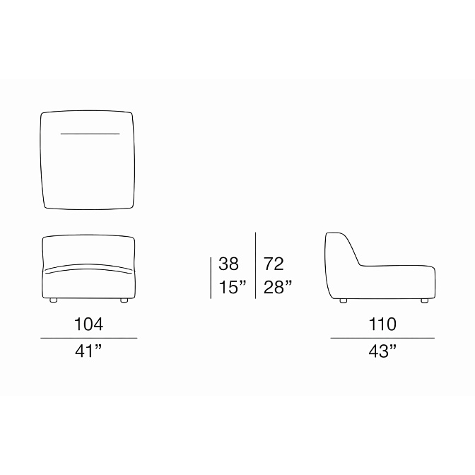 Модульный диван Paola lenti WELCOME - фото-5 | interior market