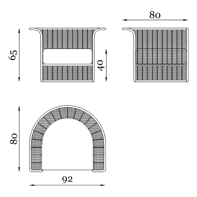 Кресло для улицы Rugiano Marina Soft - фото-6 | interior market