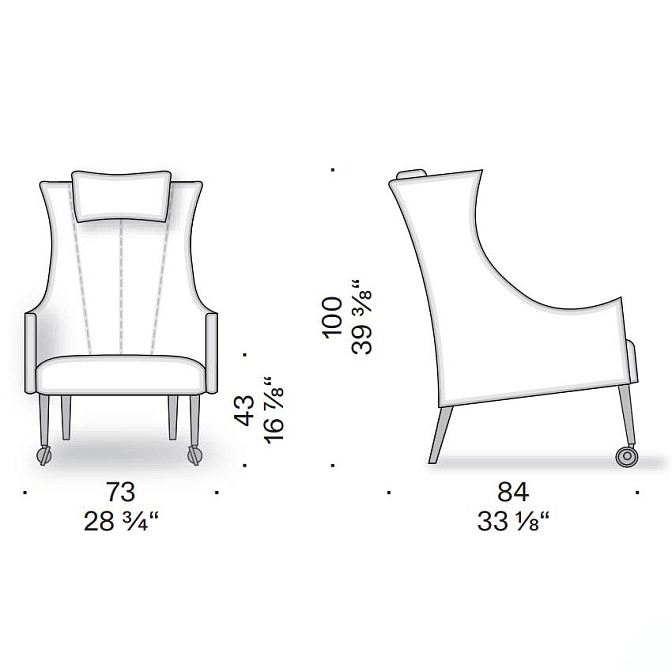 Кресло De Padova TONDO 05 - фото-3 | interior market