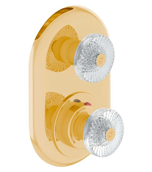 Смеситель для душа Cristal&Bronze CYGNE FLAMANT - фото-1 | interior market