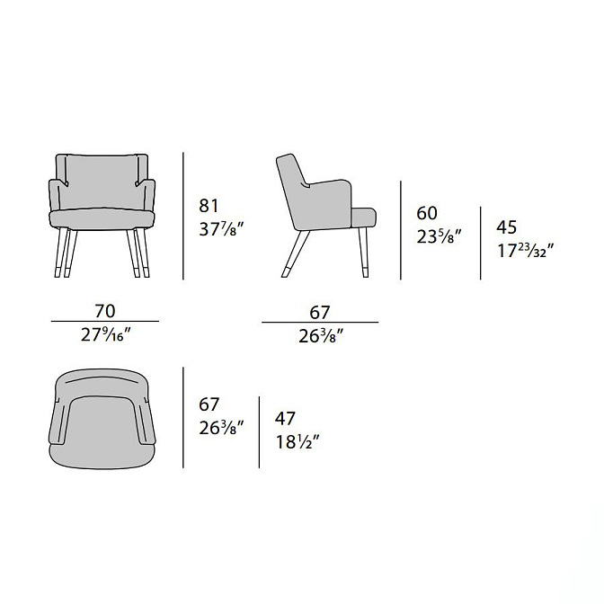 Стул Turri Azul  - фото-4 | interior market