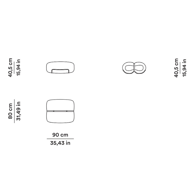 Пуф Tacchini Orsola Ottoman - фото-2 | interior market