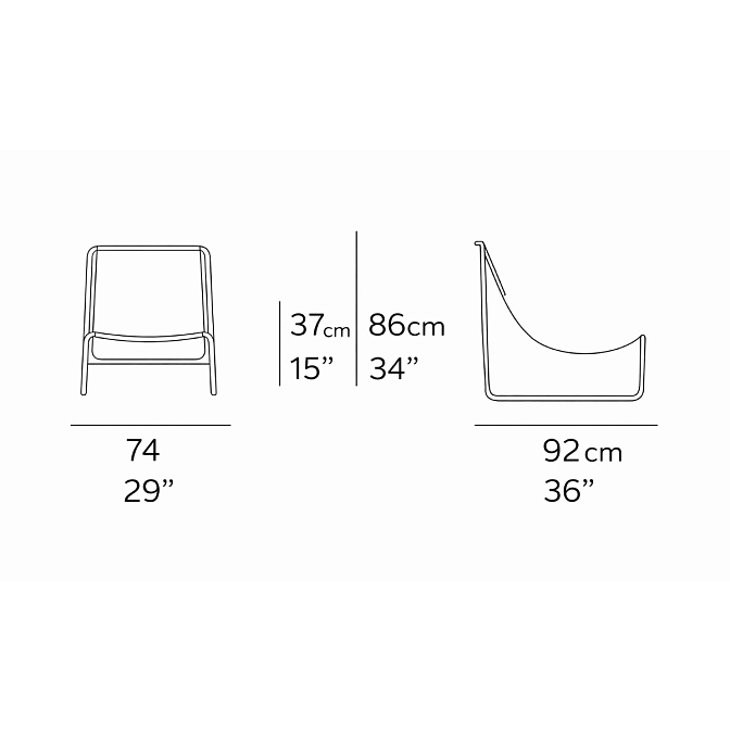 Кресло для улицы Paola lenti Hammock - фото-3 | interior market