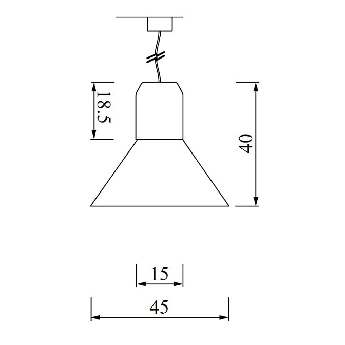 Потолочный светильник Classicon Bell Light - фото-2 | interior market