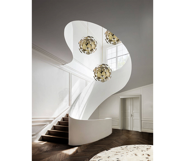 Потолочный светильник  Boca do Lobo Newton Suspension Lamp - фото-5 | interior market