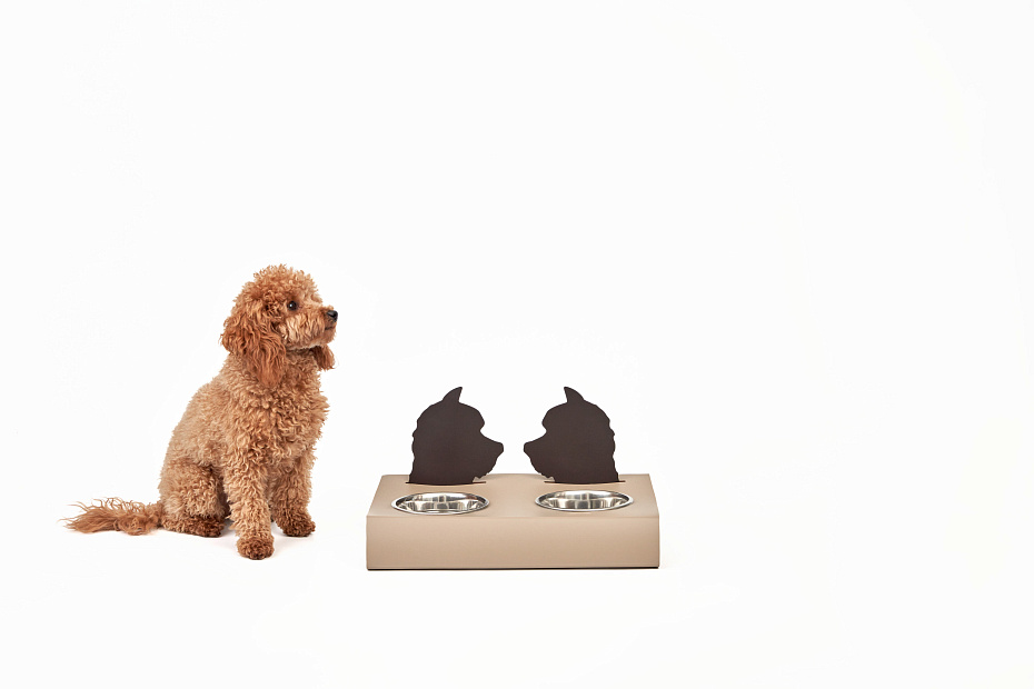 Подставка с мисками Dog  ADJ  - фото-2 | interior market