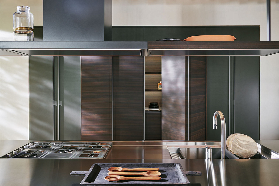Кухня c островом Molteni Hi-Line 6 Frame Door - фото-15 | interior market