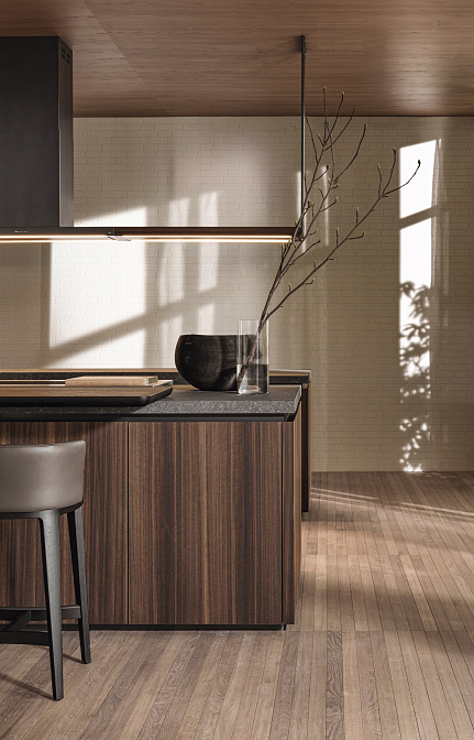 Кухня c островом Molteni Hi-Line 6 Frame Door - фото-7 | interior market