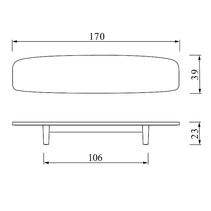 Журнальный столик Classicon Matéria - фото-2 | interior market
