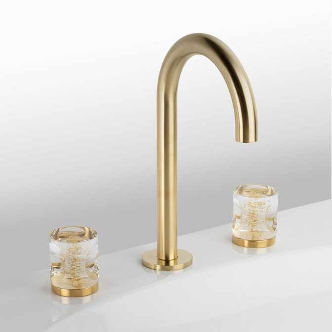 Смеситель для раковины Cristal&Bronze CÉLESTE OR - фото-1 | interior market