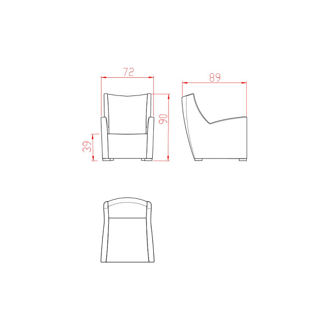 Кресло JNL FELIX - фото-3 | interior market