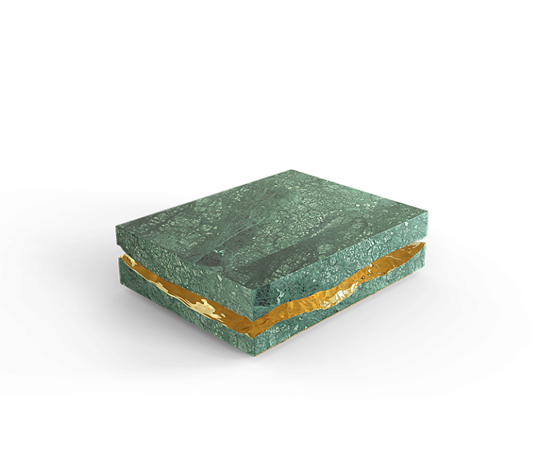Журнальный столик Boca do Lobo Quarry Guatemala Marble Center Table - фото-4 | interior market