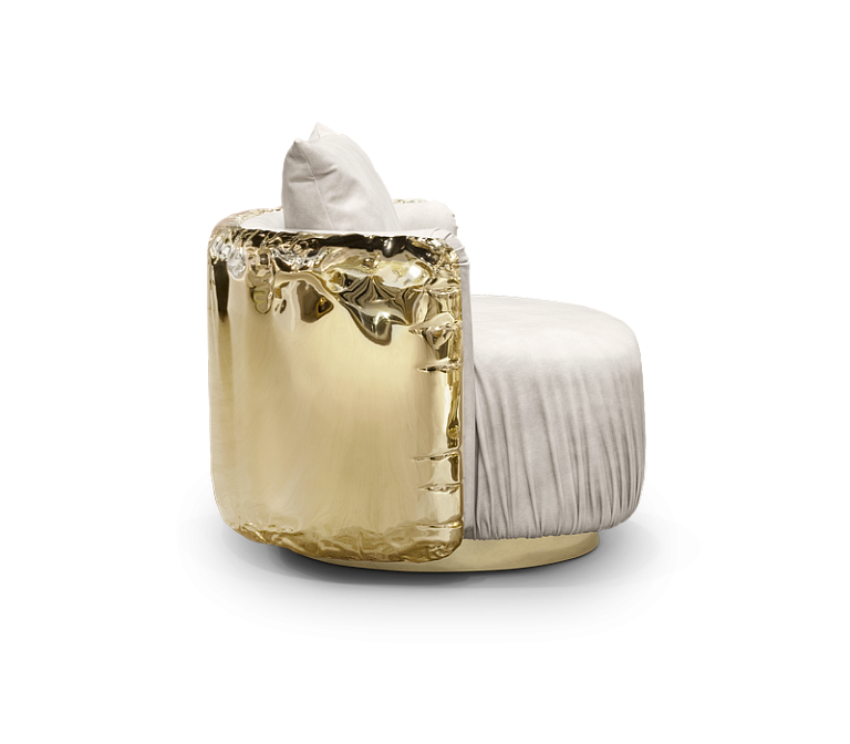 Кресло Boca do Lobo Imperfectio Round Armchair - фото-6 | interior market