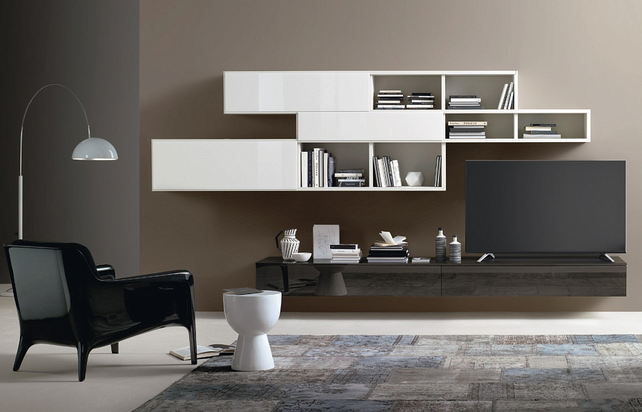 Стенка под ТВ Sangiacomo Modo - фото-1 | interior market Стенка под ТВ Sangiacomo Modo - фото-1 | interior market