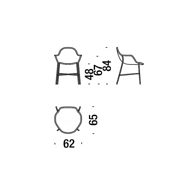 Кресло Moroso Tia Maria - фото-2 | interior market