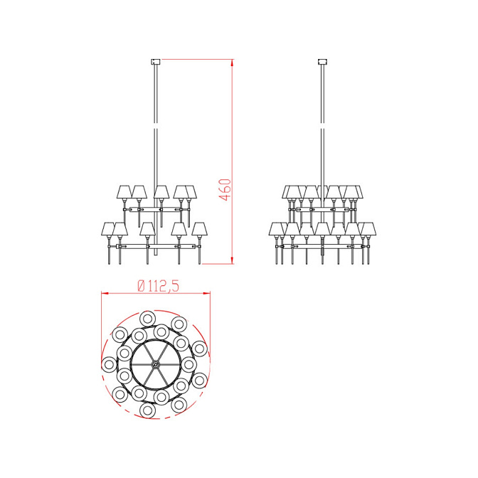 Потолочный светильник  JNL Los Angeles - фото-2 | interior market