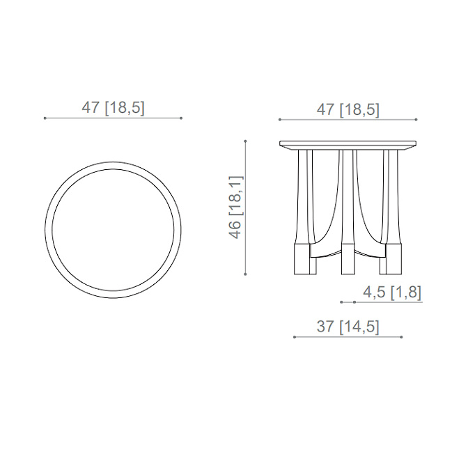 Столик для ванной комнаты Kreoo Crown - фото-5 | interior market