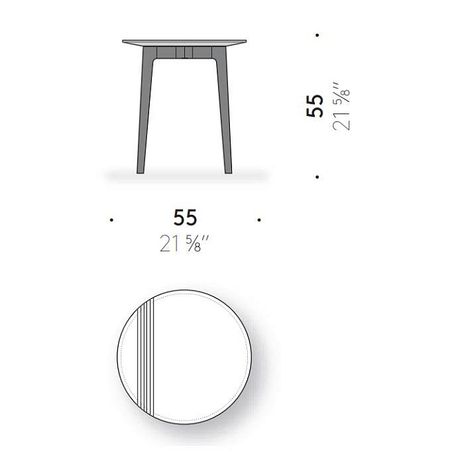 Журнальный столик для улицы De Padova Everyday Life - фото-2 | interior market