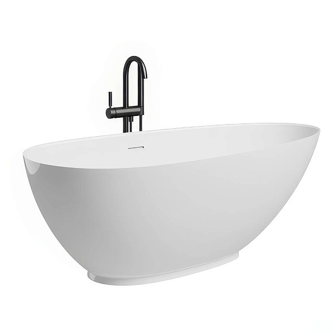 Ванна отдельностоящая глянцевая Paola 160 - фото-1 | interior market