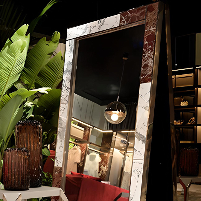 Зеркало интерьерное Visionnaire By Ipe Cavalli POLIDORO TALL - фото-1 | interior market