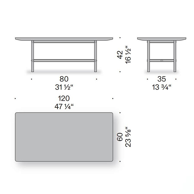 Журнальный столик De Padova Temple - фото-5 | interior market