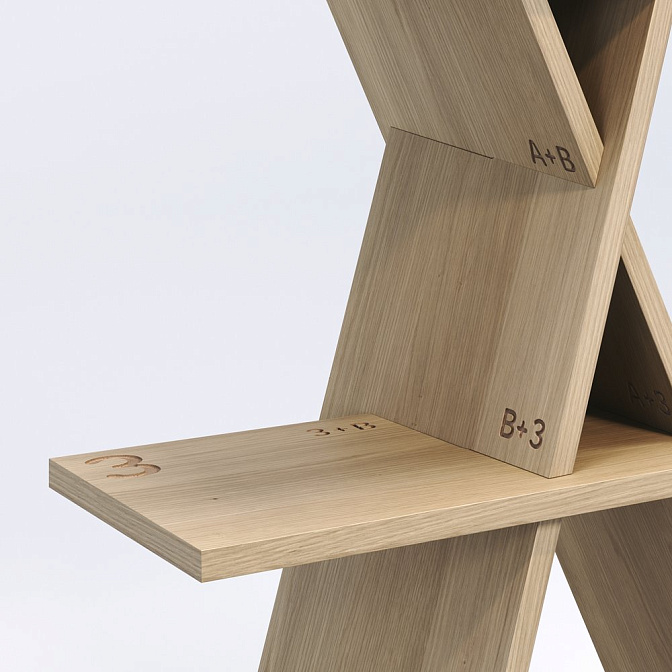 Книжный шкаф WeWood Xi - фото-3 | interior market