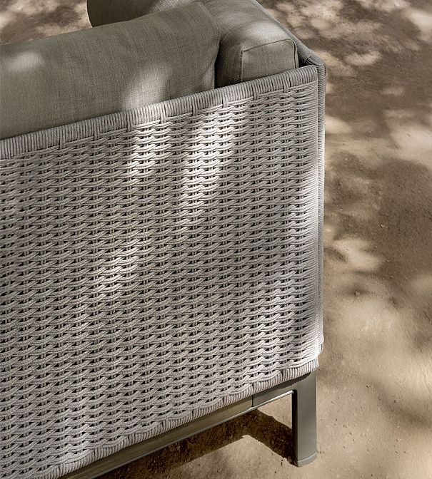 Диван для улицы Ethimo Baia Rope - фото-3 | interior market